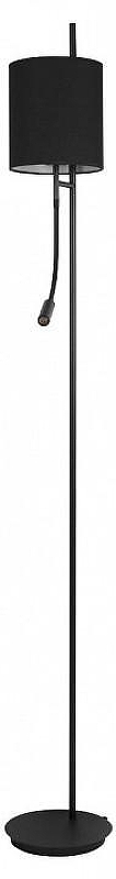 Торшер с подсветкой Loft it Ritz 10253F/B Black цвет плафона/подвески Черный, цвет арматуры Черный