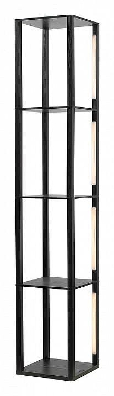 Торшер с полкой Lussole Woodruff LSP-0914 цвет плафона/подвески Белый, цвет арматуры Черный