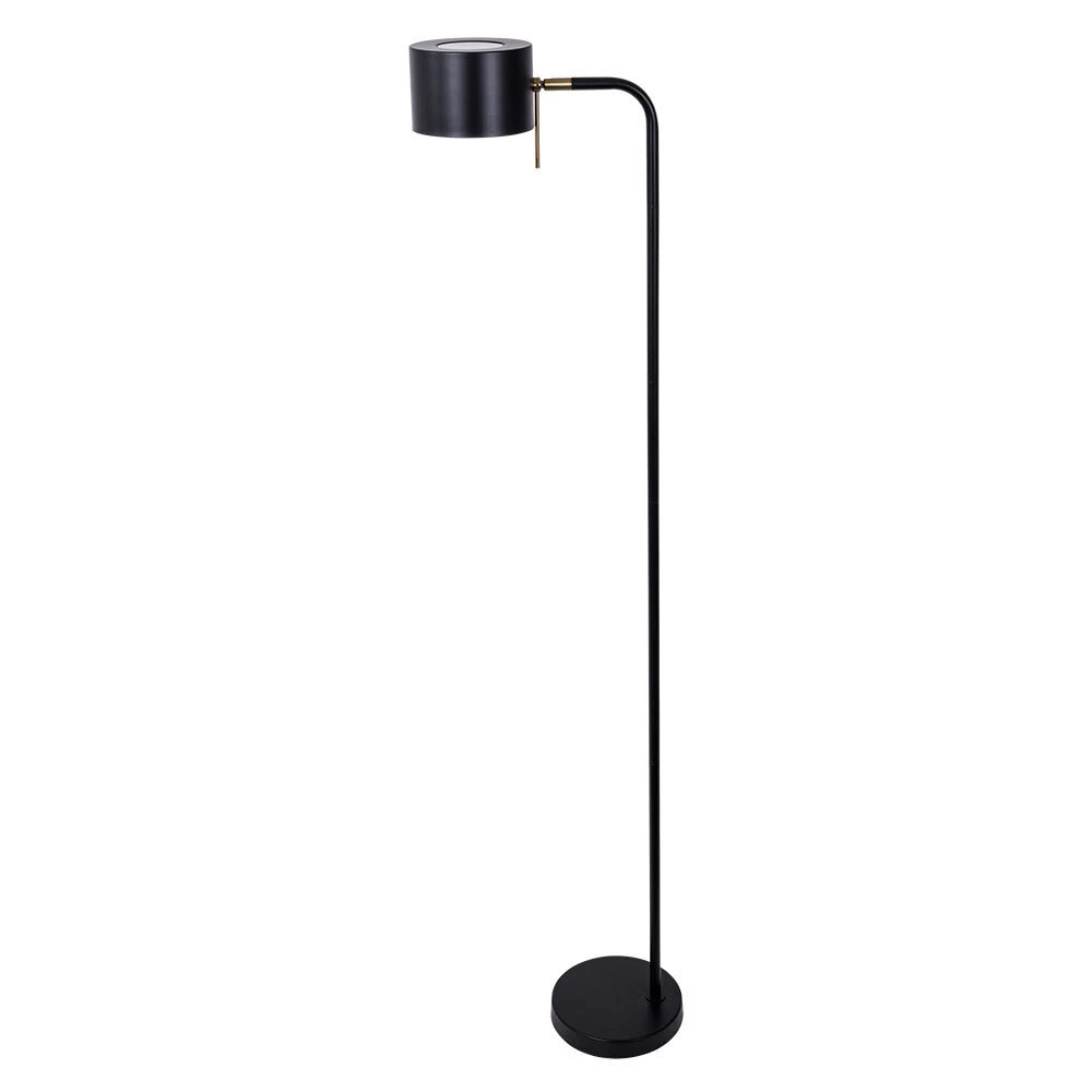 Торшер светодиодный Arte Lamp 40 Вт черный 3000К IP20 (A7051PN-1BK)