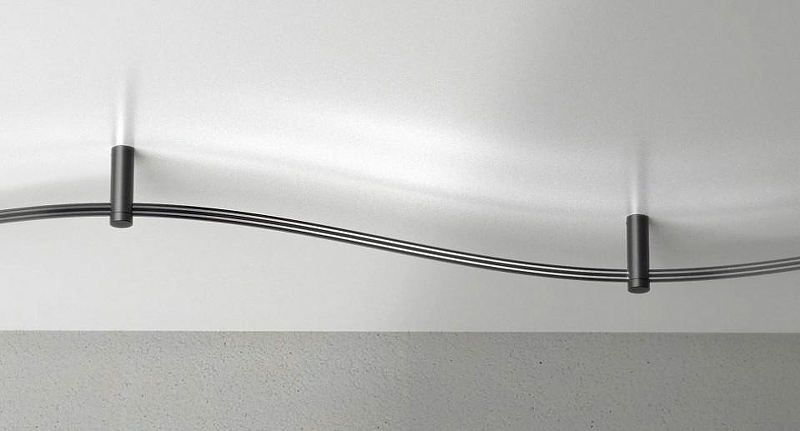 Трек гибкий Italline Fantom IT010-4010 black цвет арматуры Черный