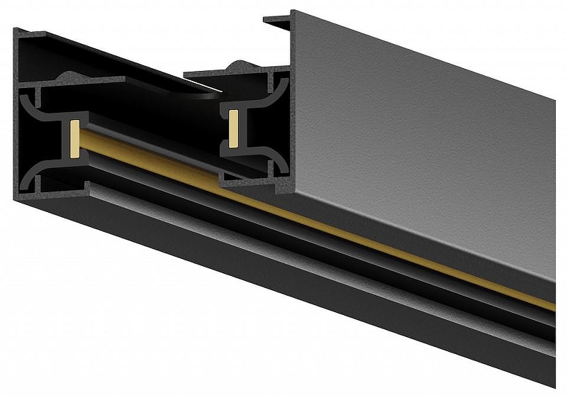 Трек накладной Hesby Lighting Skylite HSBL_0173 цвет арматуры Черный