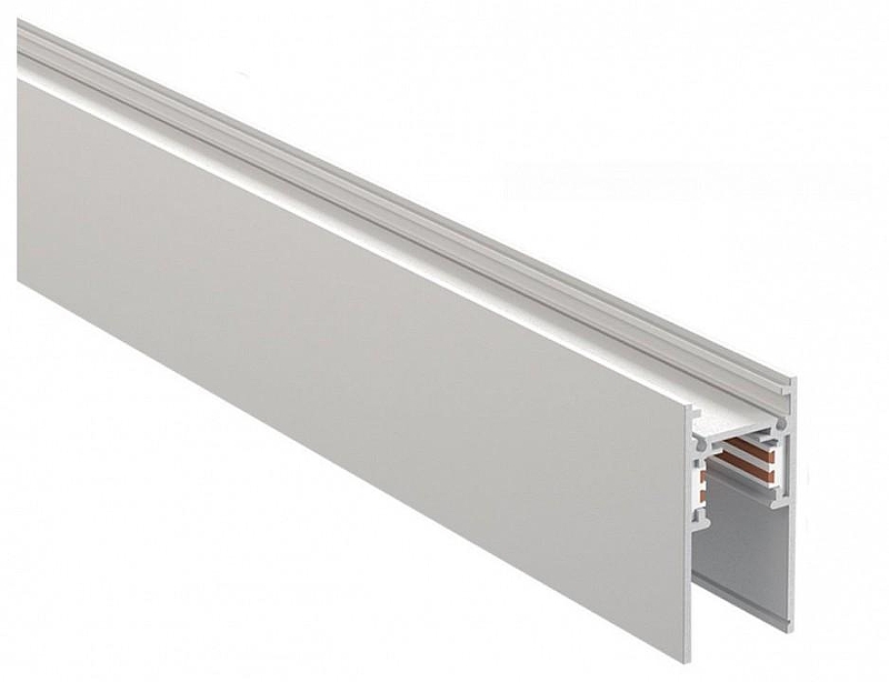 Трек накладной Novotech Flum 135153 цвет арматуры Белый