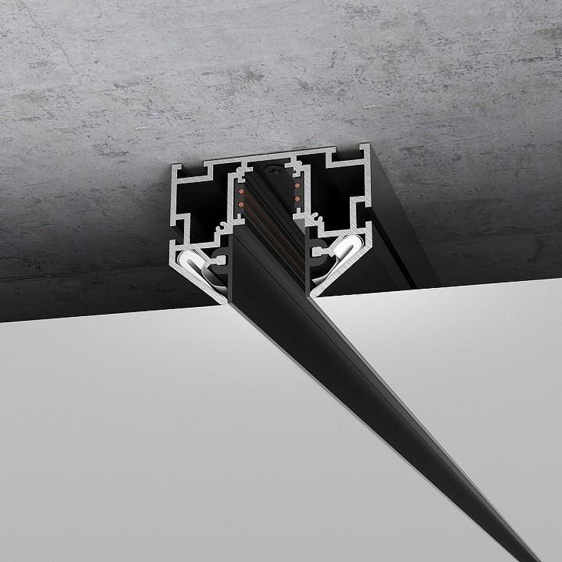 Трек встраиваемый Elektrostandard Slim Magnetic a067412 цвет арматуры Черный