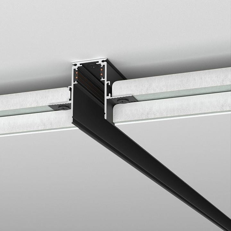 Трек встраиваемый Elektrostandard Slim Magnetic a067497 цвет арматуры Черный