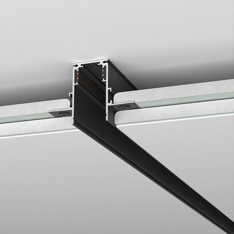 Трек встраиваемый Elektrostandard Slim Magnetic a067504 цвет арматуры Черный