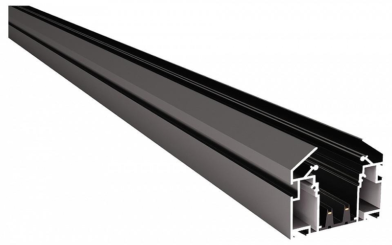 Трек встраиваемый ST-Luce SKYLINE 220 ST046.439.02 цвет арматуры Черный