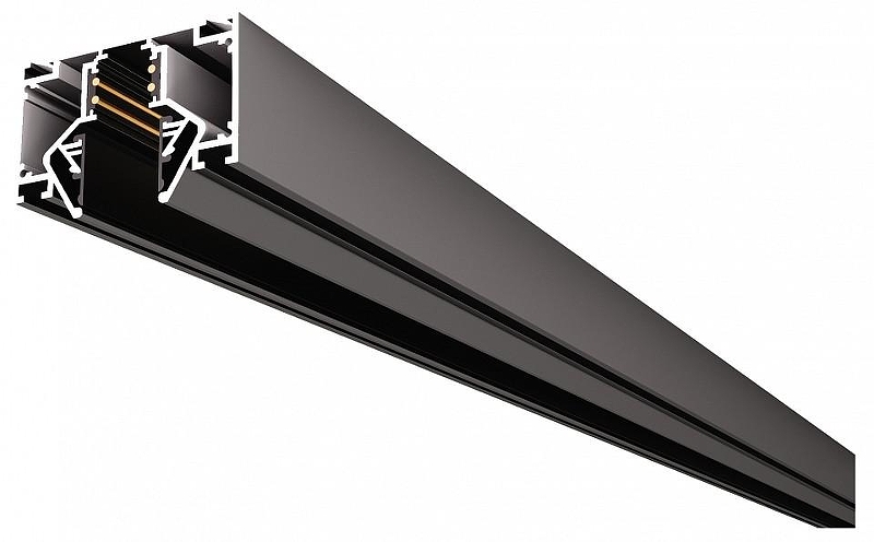 Трек встраиваемый ST-Luce SKYLINE 48 ST047.429.02 цвет арматуры Черный