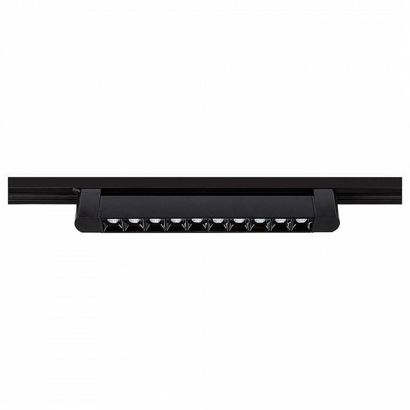 Трековый светильник Artelamp Flash A4575PL-1BK цвет плафона/подвески Черный, цвет арматуры Черный