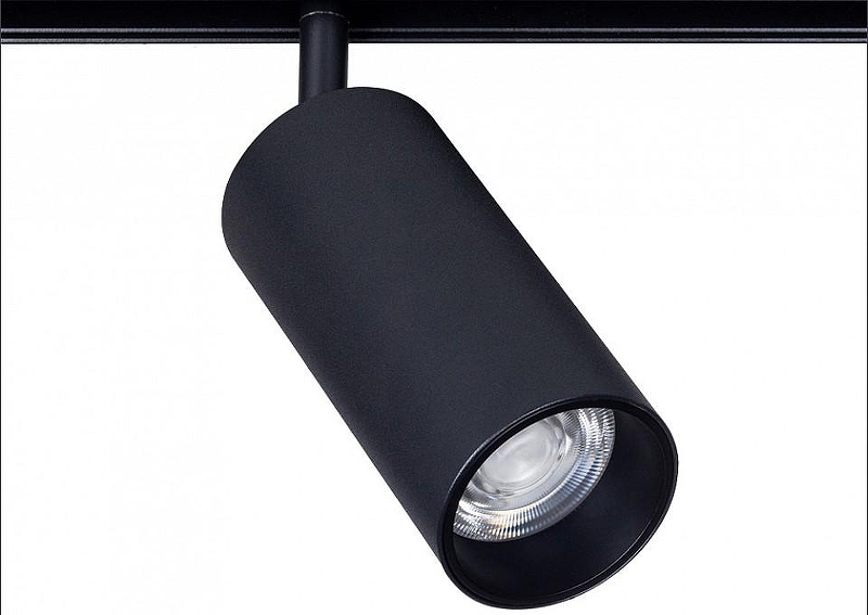 Трековый светильник Artelamp L1nea A4661PL-1BK цвет плафона/подвески Черный, цвет арматуры Черный