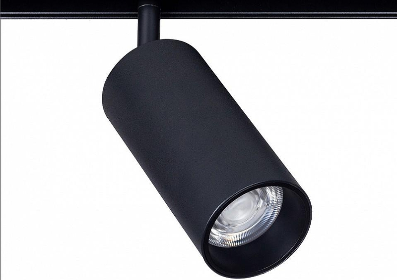 Трековый светильник Artelamp L1nea A4671PL-1BK цвет плафона/подвески Черный, цвет арматуры Черный
