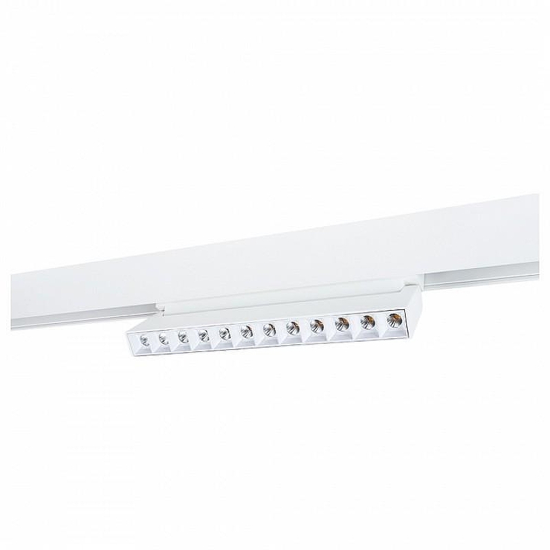 Трековый светильник Artelamp L1nea A4678PL-1WH цвет плафона/подвески Белый, цвет арматуры Белый