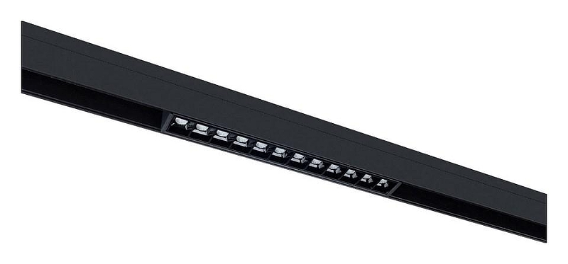 Трековый светильник Artelamp L1nea A4684PL-1BK цвет плафона/подвески Черный, цвет арматуры Черный
