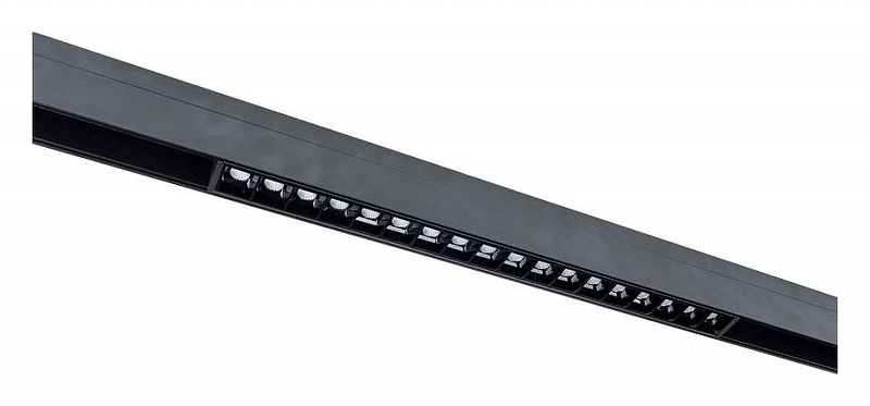 Трековый светильник Artelamp L1nea A4685PL-1BK цвет плафона/подвески Черный, цвет арматуры Черный