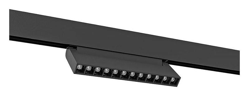 Трековый светильник Artelamp L1nea A4686PL-1BK цвет плафона/подвески Черный, цвет арматуры Черный