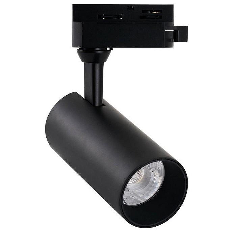 Трековый светильник Artelamp Regulus A4568PL-1BK цвет плафона/подвески Черный, цвет арматуры Черный