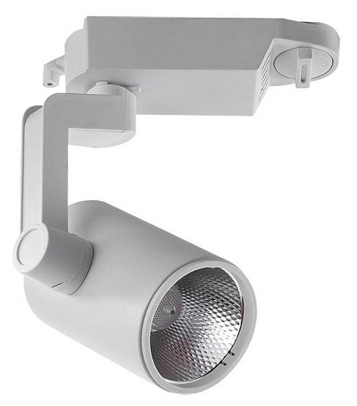 Трековый светильник Artelamp Tracc1a A2310PL-1WH цвет плафона/подвески Белый, цвет арматуры Белый