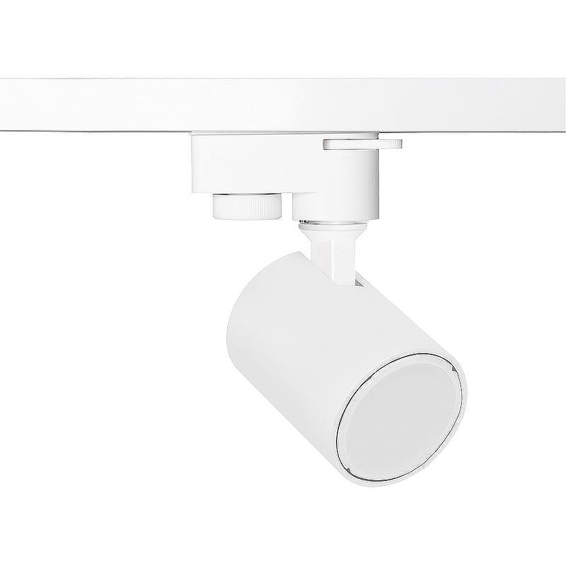 Трековый светильник Crystal Lux CLT 0.31 001 60 WH цвет плафона/подвески Белый, цвет арматуры Белый