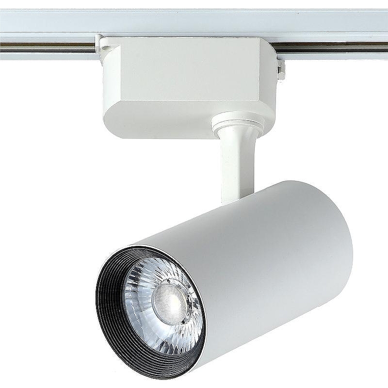 Трековый светильник Crystal Lux CLT 0.31 006 30W WH цвет плафона/подвески Белый, цвет арматуры Белый