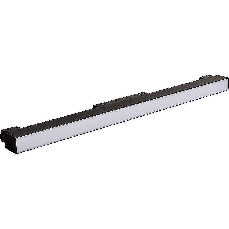 Трековый светильник Crystal Lux Space CLT 0.33 001 12W BL M4000K цвет плафона/подвески Белый, цвет арматуры Черный