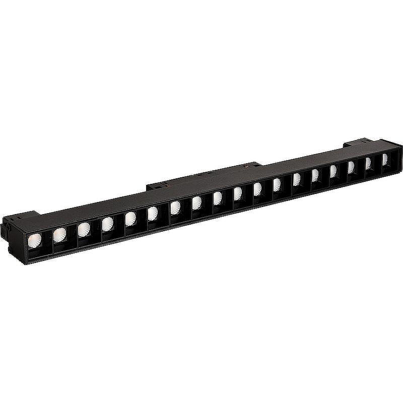 Трековый светильник Crystal Lux Space CLT 0.33 001 18W BL T3000K цвет арматуры Черный