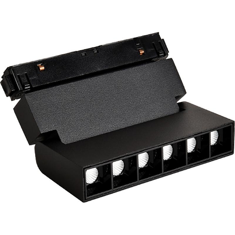 Трековый светильник Crystal Lux Space CLT 0.33 002 6W BL T4000K цвет арматуры Черный