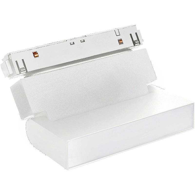 Трековый светильник Crystal Lux Space CLT 0.33 002 6W WH M4000K цвет плафона/подвески Белый, цвет арматуры Белый