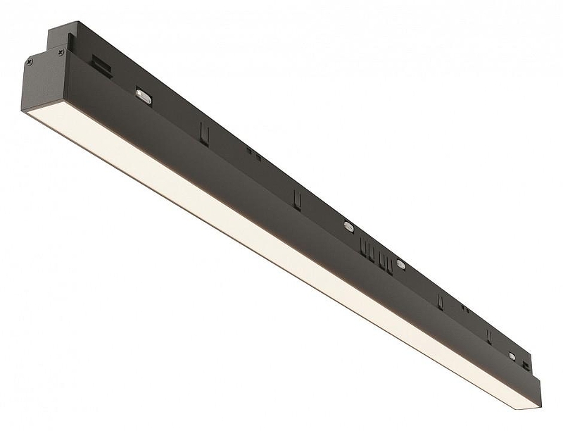 Трековый светильник Maytoni Magnetic track system Basis TR030-2-24W4K-B цвет арматуры Черный