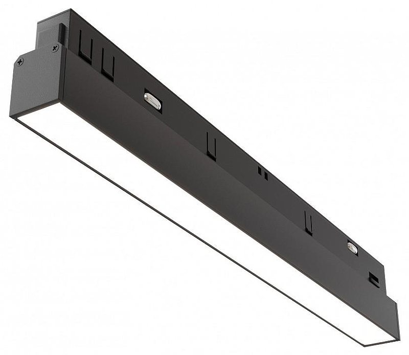 Трековый светильник Maytoni Magnetic track system Basis TR030-2-12W4K-B цвет арматуры Черный