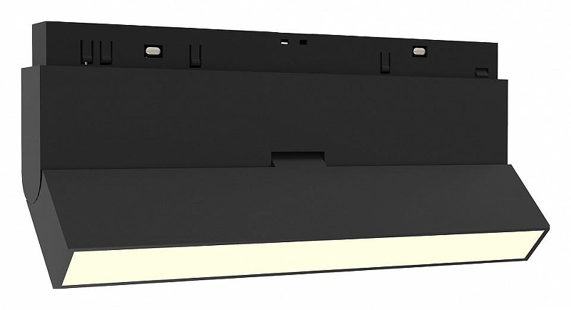 Трековый светильник Maytoni Magnetic track system Basis TR036-2-12W4K-B цвет плафона/подвески Черный, цвет арматуры Черный