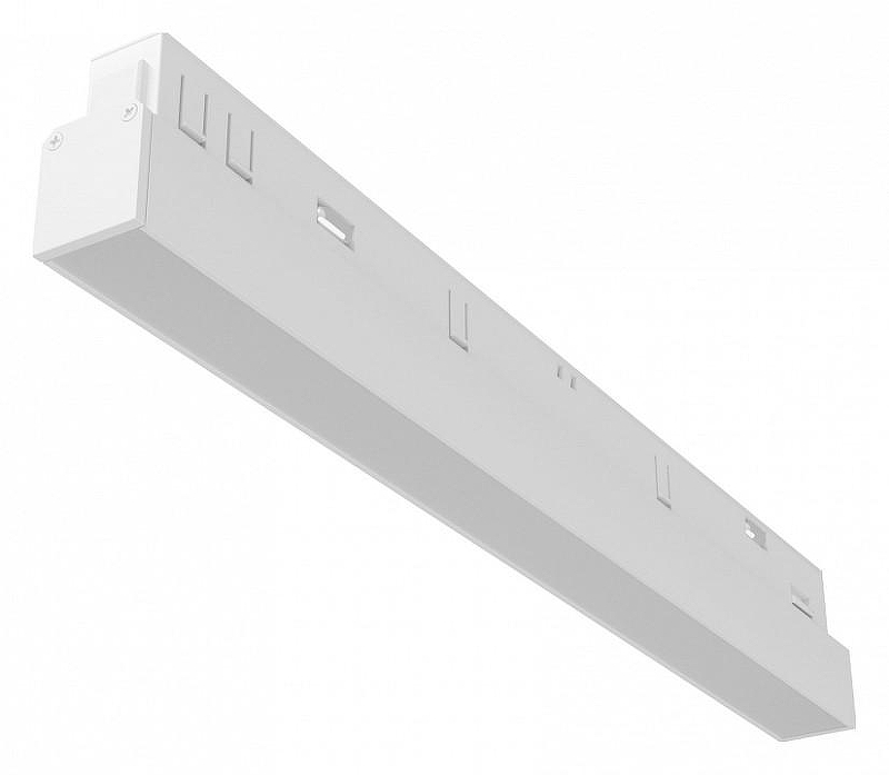 Трековый светильник Maytoni Magnetic track system Exility Basis TR030-2-12W3K-W цвет арматуры Белый
