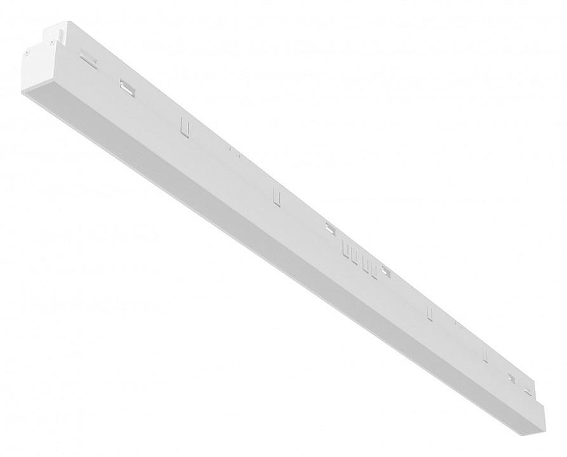 Трековый светильник Maytoni Magnetic track system Exility Basis TR030-2-24W3K-W цвет арматуры Белый