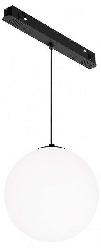 Трековый светильник Maytoni Magnetic track system Exility Luna TR039-4-5W3K-WW-DS цвет плафона/подвески Белый, цвет арматуры Черный