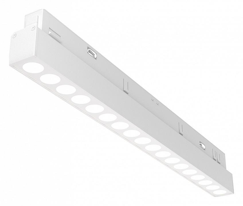 Трековый светильник Maytoni Magnetic track system Exility Points TR031-2-18W4K-W цвет арматуры Белый