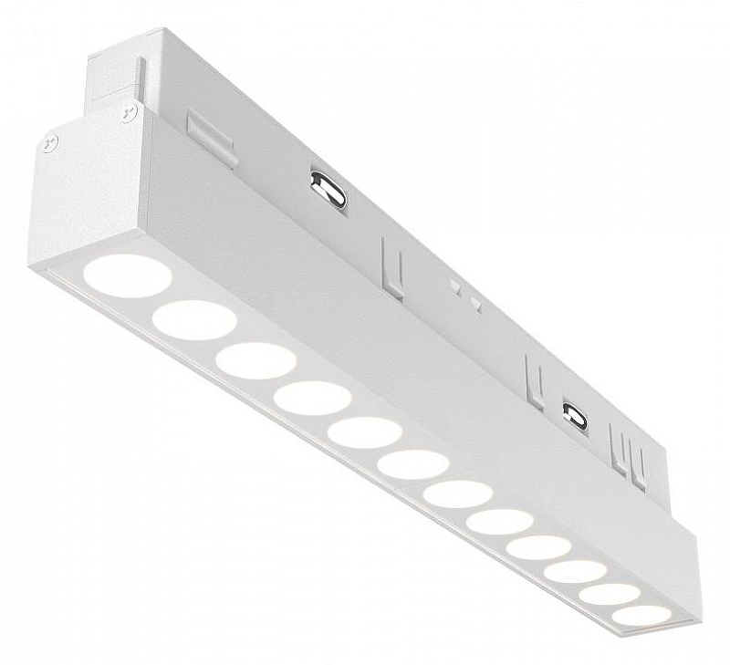 Трековый светильник Maytoni Magnetic track system Exility Points TR031-2-12W3K-W цвет арматуры Белый