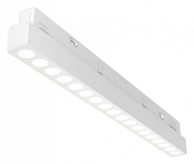 Трековый светильник Maytoni Magnetic track system Exility Points TR031-2-18W3K-W цвет арматуры Белый