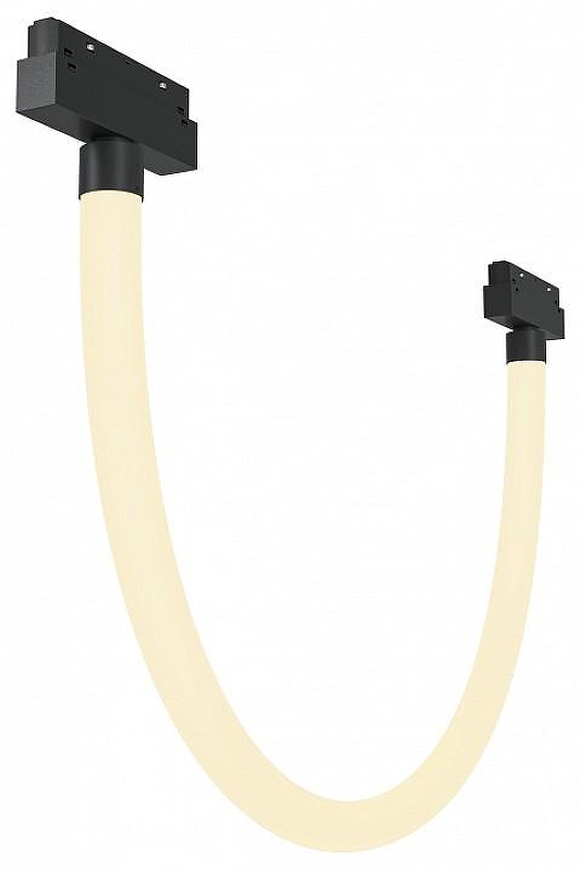 Трековый светильник Maytoni Magnetic track system Exility Tau TR101-2-20W3K-B цвет плафона/подвески Белый, цвет арматуры Черный