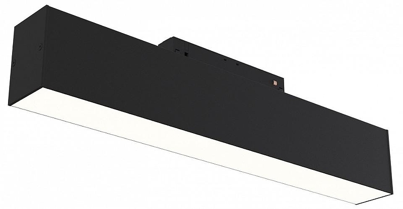 Трековый светильник Maytoni Magnetic track system Gravity Basis TR074-2-12W3K-B цвет арматуры Черный