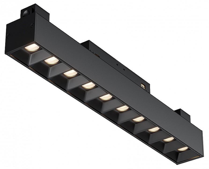 Трековый светильник Maytoni Magnetic track system Gravity Points TR076-2-20W4K-B цвет арматуры Черный