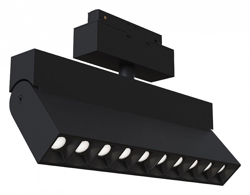 Трековый светильник Maytoni Magnetic track system Gravity Points Rot TR077-2-20W4K-B цвет арматуры Черный