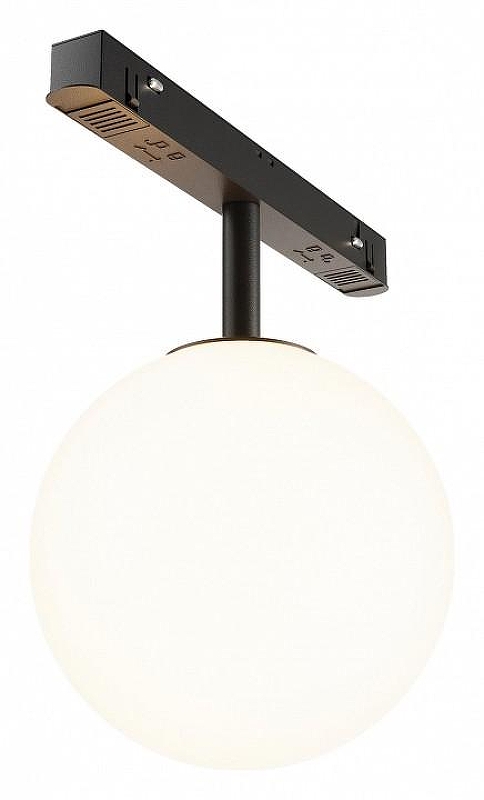 Трековый светильник Maytoni Magnetic track system Luna TR038-2-5W3K цвет плафона/подвески Белый, цвет арматуры Черный