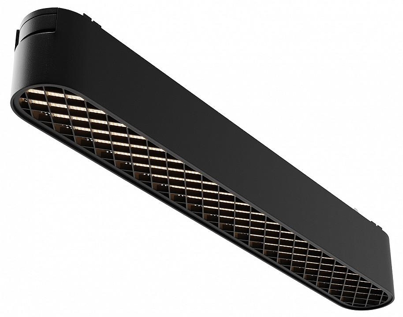 Трековый светильник Maytoni Magnetic track system Radity Basis Grid TR084-1-12W3K-B цвет арматуры Черный