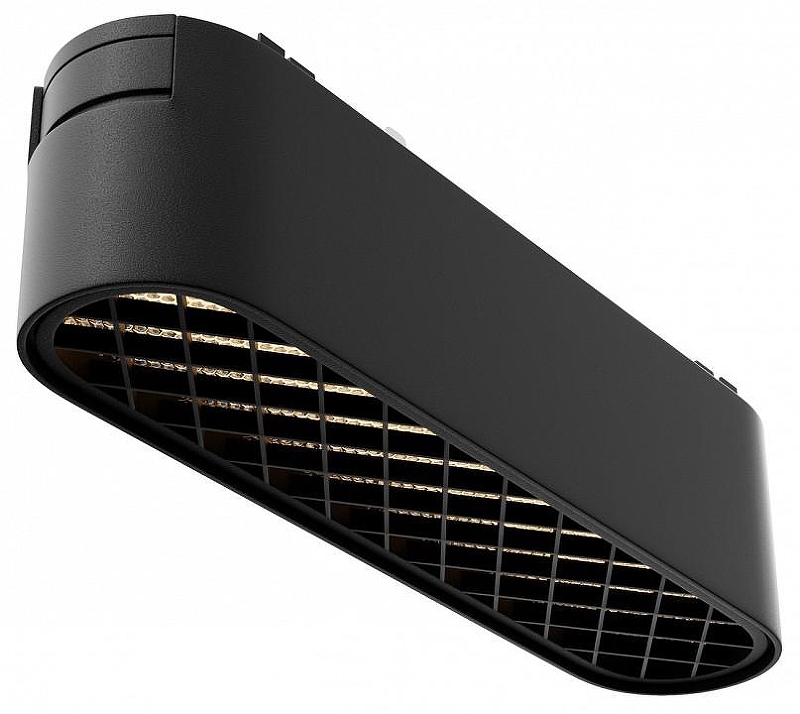 Трековый светильник Maytoni Magnetic track system Radity Basis Grid TR084-1-6W3K-B цвет арматуры Черный