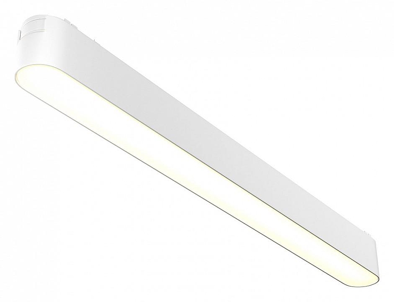 Трековый светильник Maytoni Magnetic track system Radity Basis TR080-1-18W3K-W цвет арматуры Белый