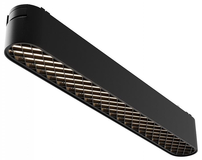 Трековый светильник Maytoni Magnetic track system Radity Basis Grid TR084-1-12W4K-B цвет арматуры Черный