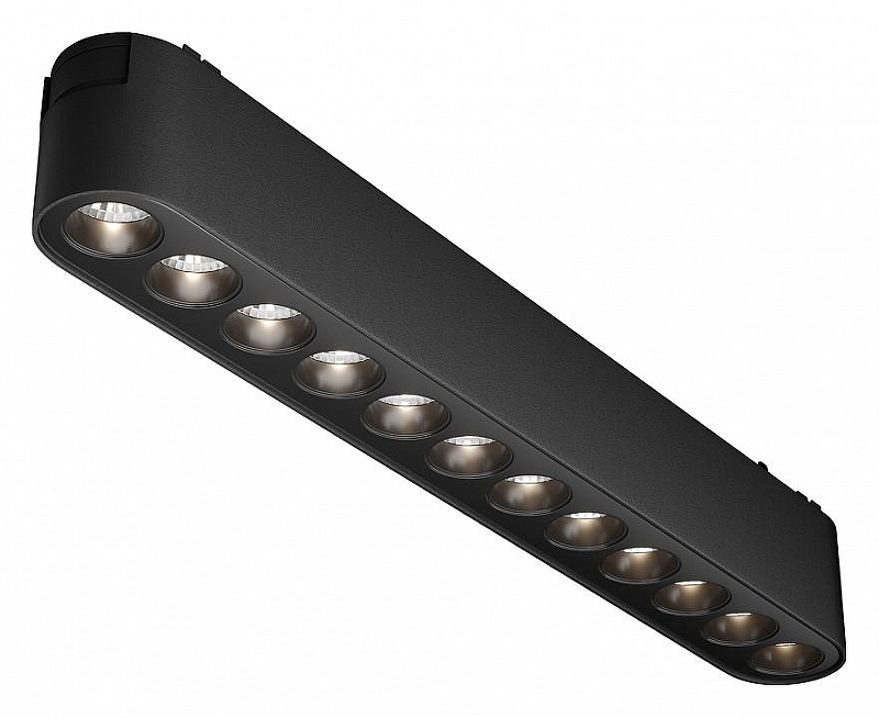 Трековый светильник Maytoni Magnetic track system Radity Points TR082-1-12W4K-M-B цвет арматуры Черный