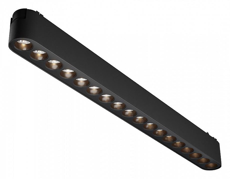 Трековый светильник Maytoni Magnetic track system Radity Points TR082-1-18W3K-M-B цвет арматуры Черный