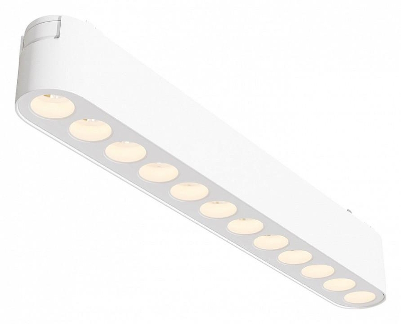 Трековый светильник Maytoni Magnetic track system Radity Points TR082-1-12W3K-M-W цвет арматуры Белый