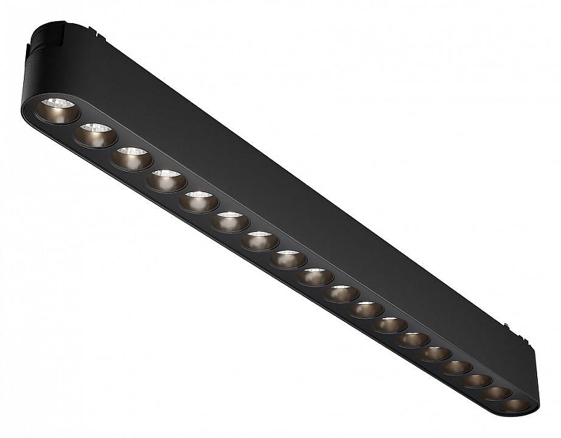 Трековый светильник Maytoni Magnetic track system Radity Points TR082-1-18W4K-M-B цвет арматуры Черный