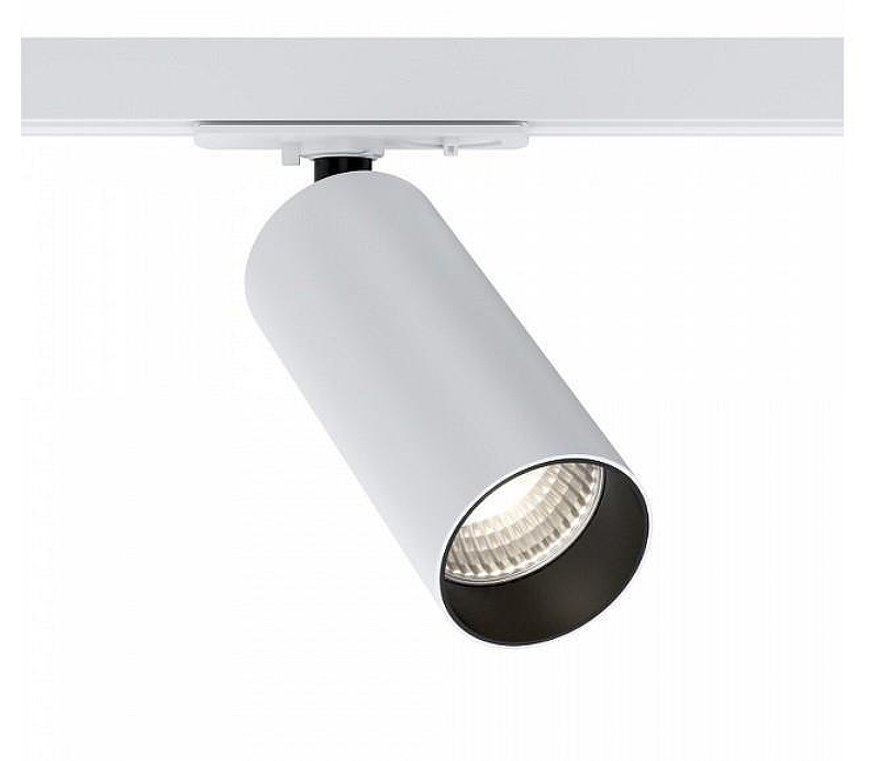 Трековый светильник Maytoni Single phase track system Focus LED TR021-1-12W3K-W-W цвет плафона/подвески Белый, цвет арматуры Белый