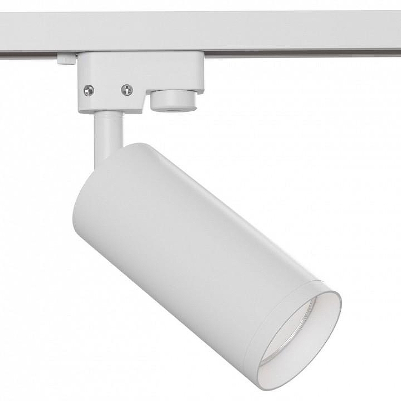 Трековый светильник Maytoni Single phase track system Focus TR004-1-GU10-W цвет плафона/подвески Белый, цвет арматуры Белый